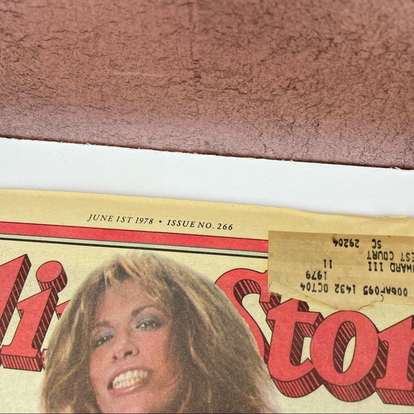 Vintage Rolling Stone Magazine Carly Simon Last Waltz June 1, 1978 Music Art - Picture 2 of 5